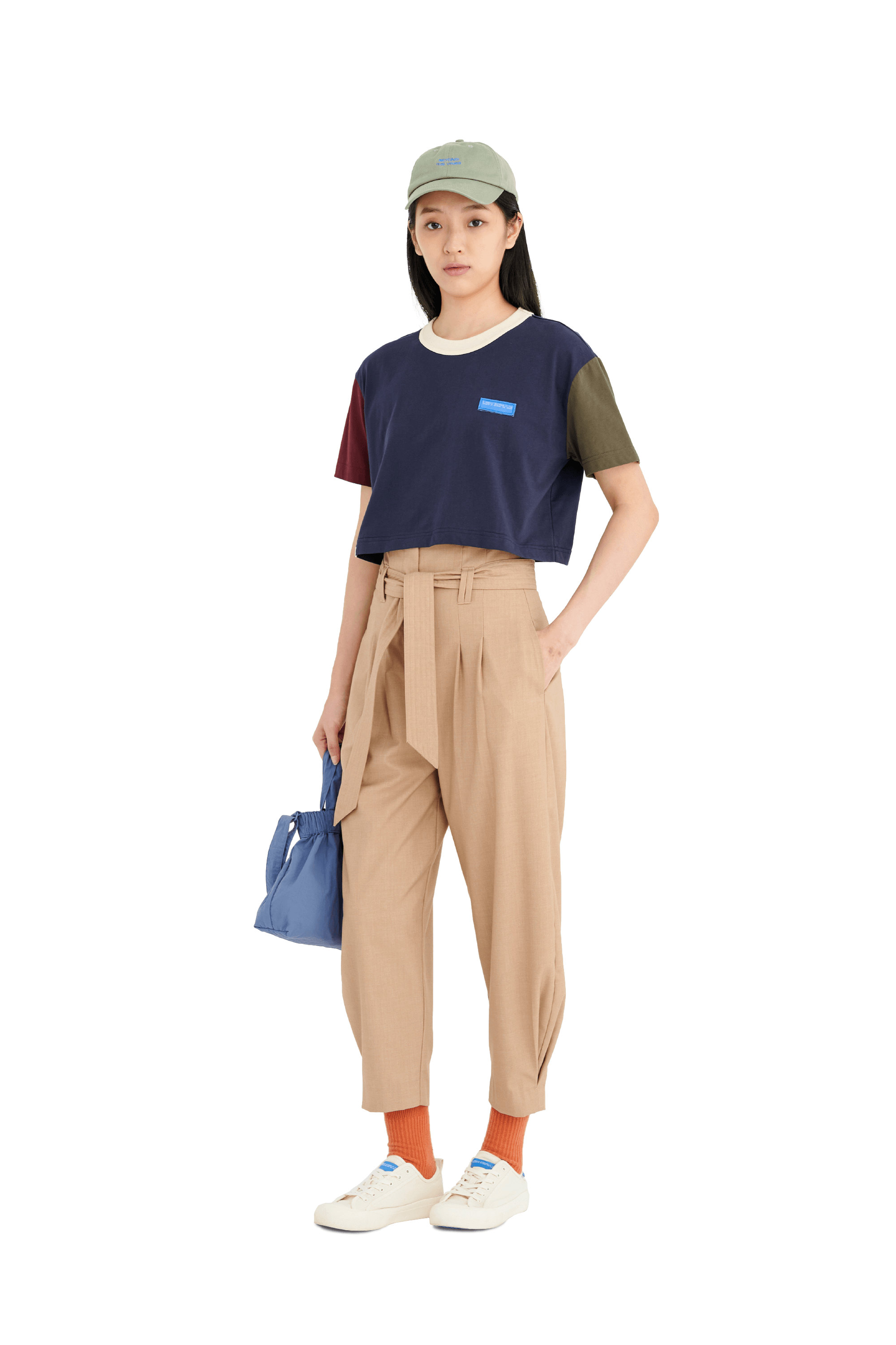 Navy Colourblock