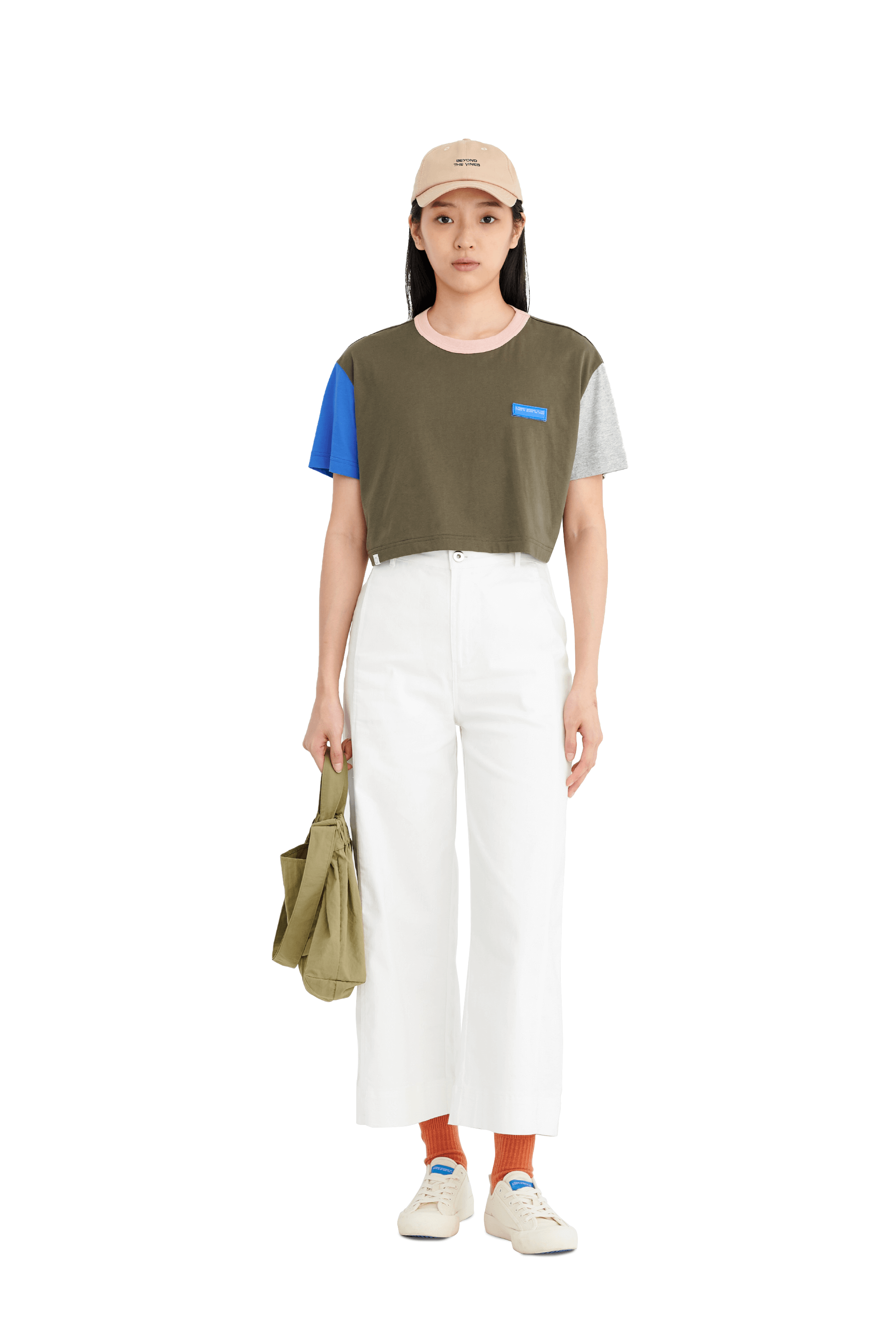 Olive Colourblock