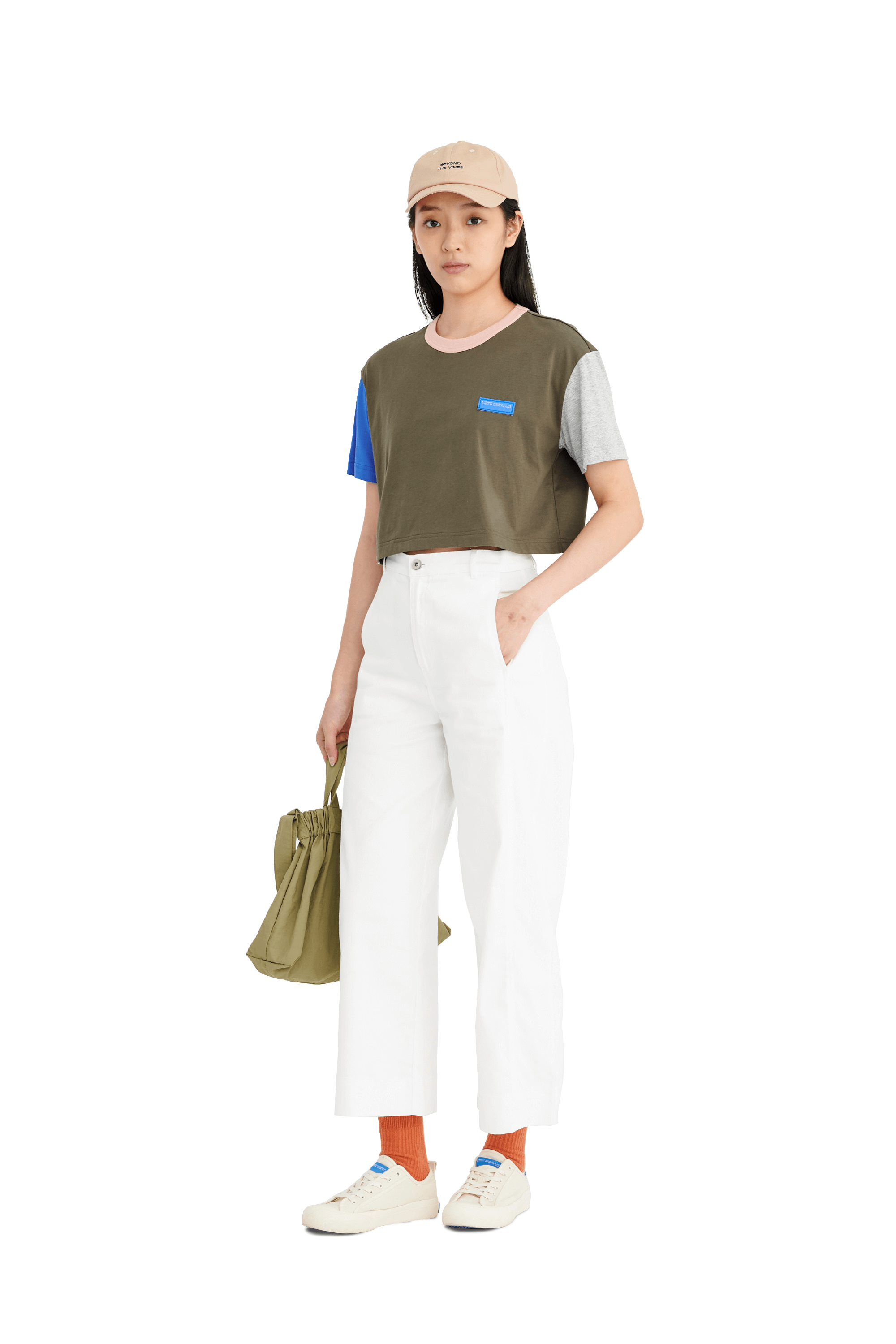 Olive Colourblock