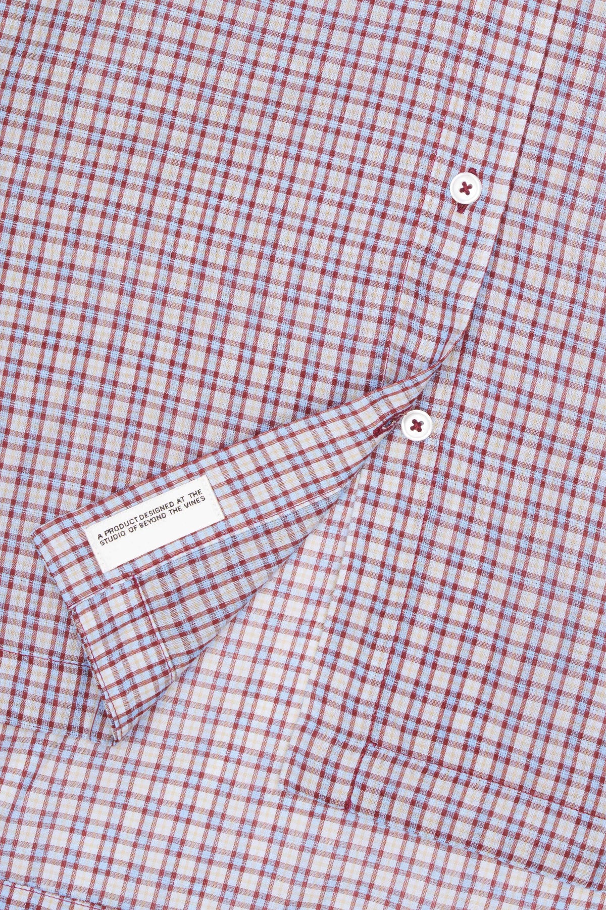 Maroon Checkered