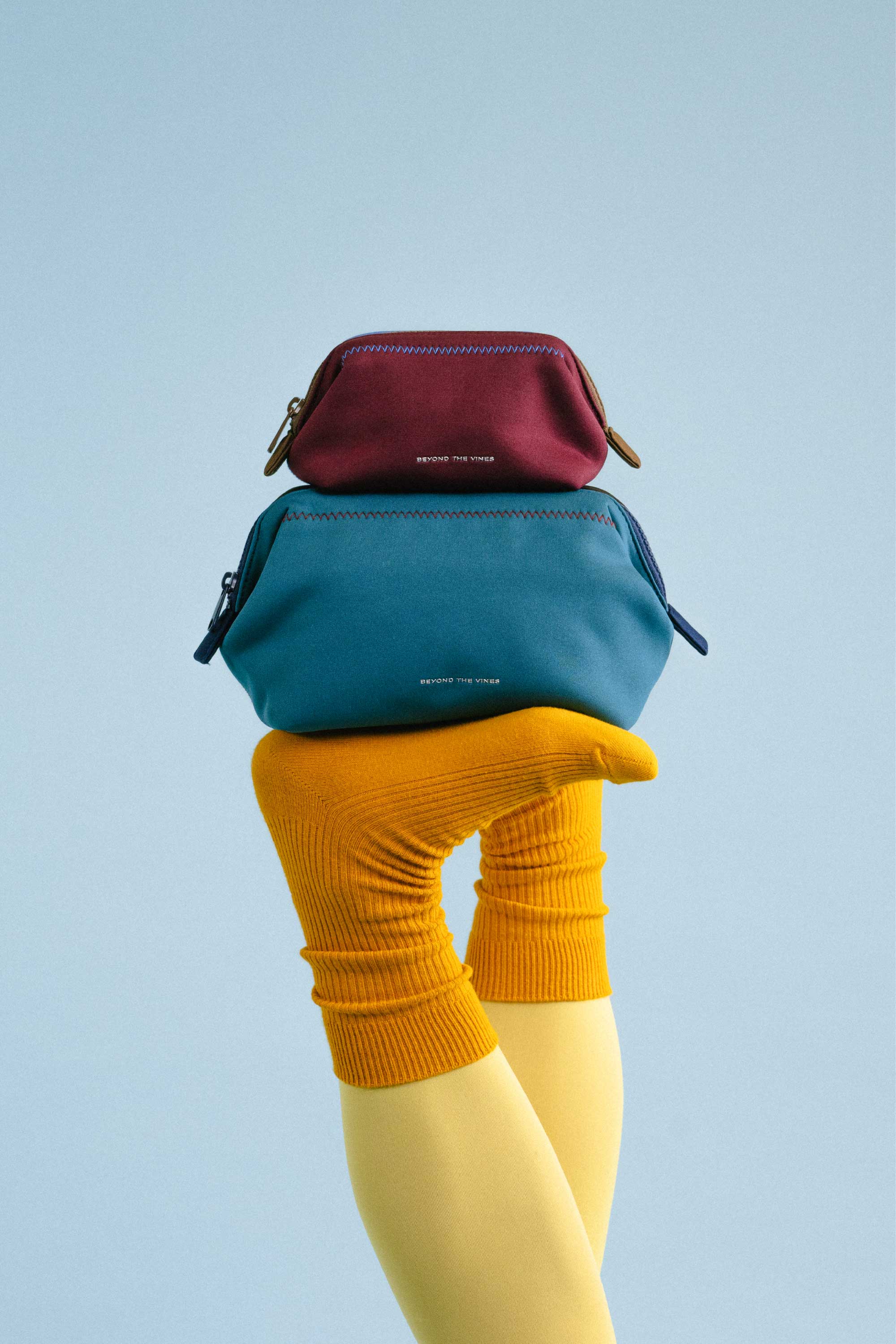 Maroon/Periwinkle