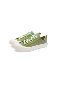 lace:sage-lime tie dye flat lace